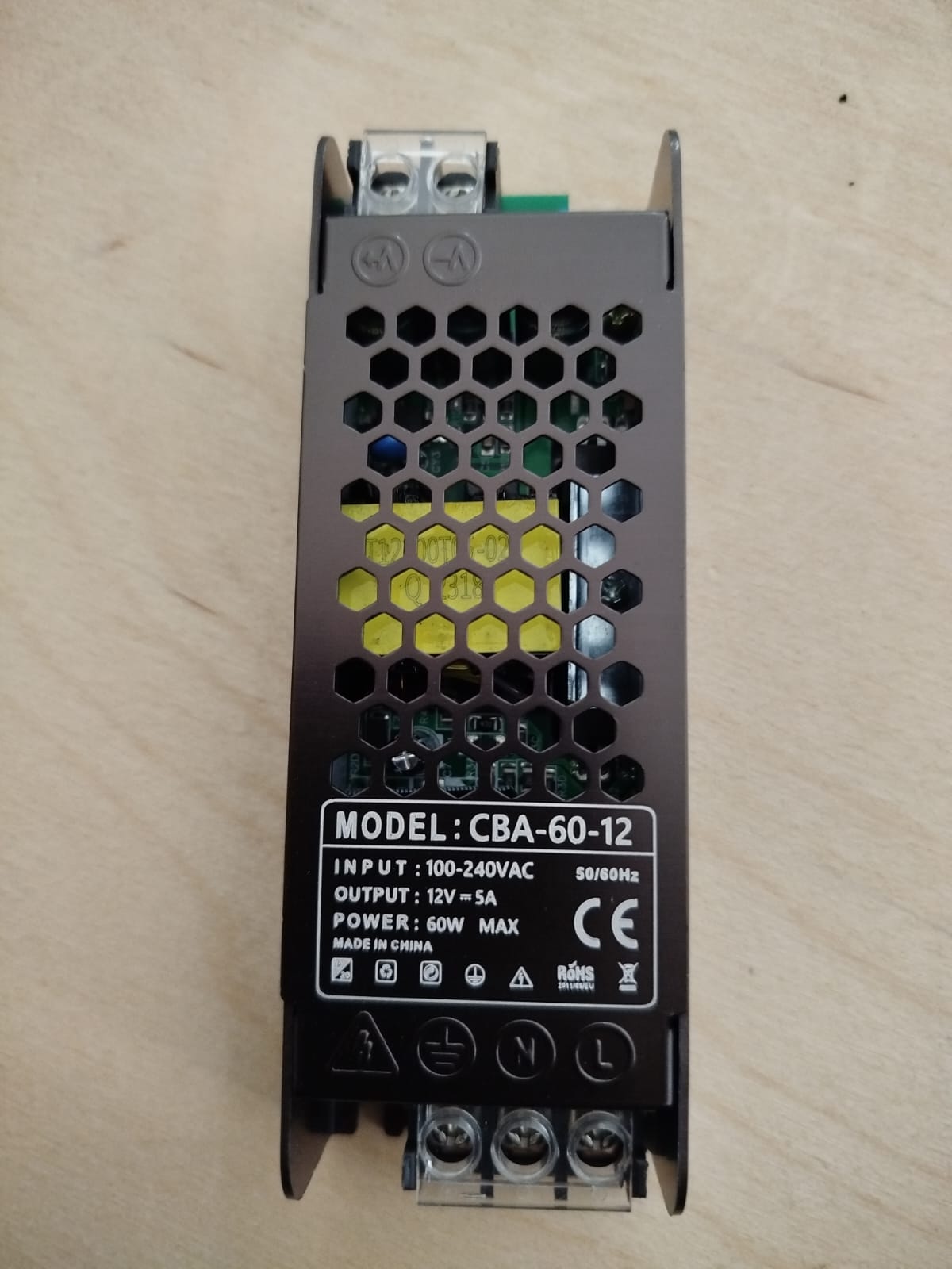 Qida bloku 12V 60W